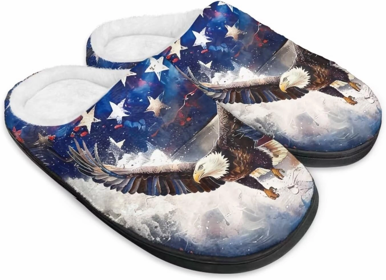 Cotton Slippers, Women's Fuzzy Slippers, House Shoes, Indoor & Outdoor, Size 34-50 (EUR), 3-15 (US) (Women), 8-15 (Men) for Women & Men
