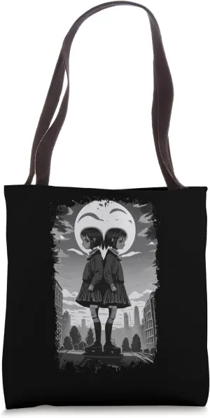 Creepy Cute Revenge And Sorrow Sister Twins Occult Day Tote Bag