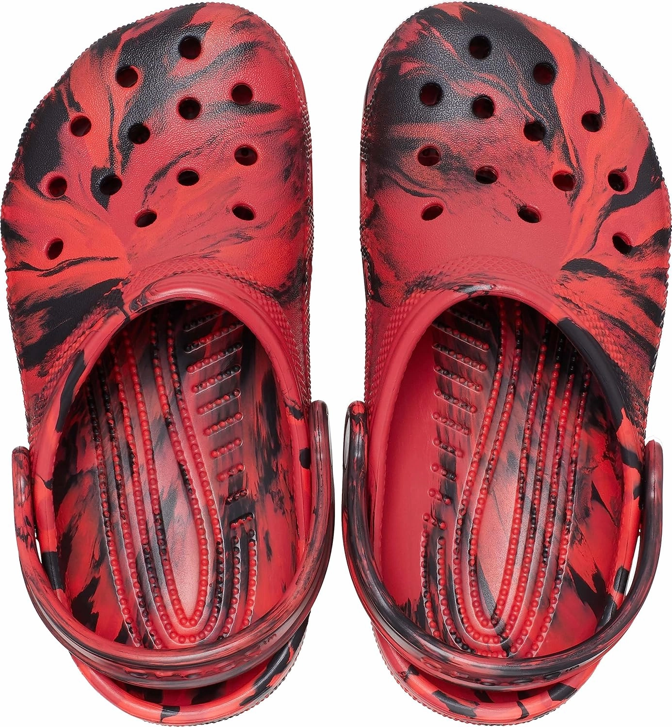 Crocs Kids' Classic Marbled Tie-Dye Clog