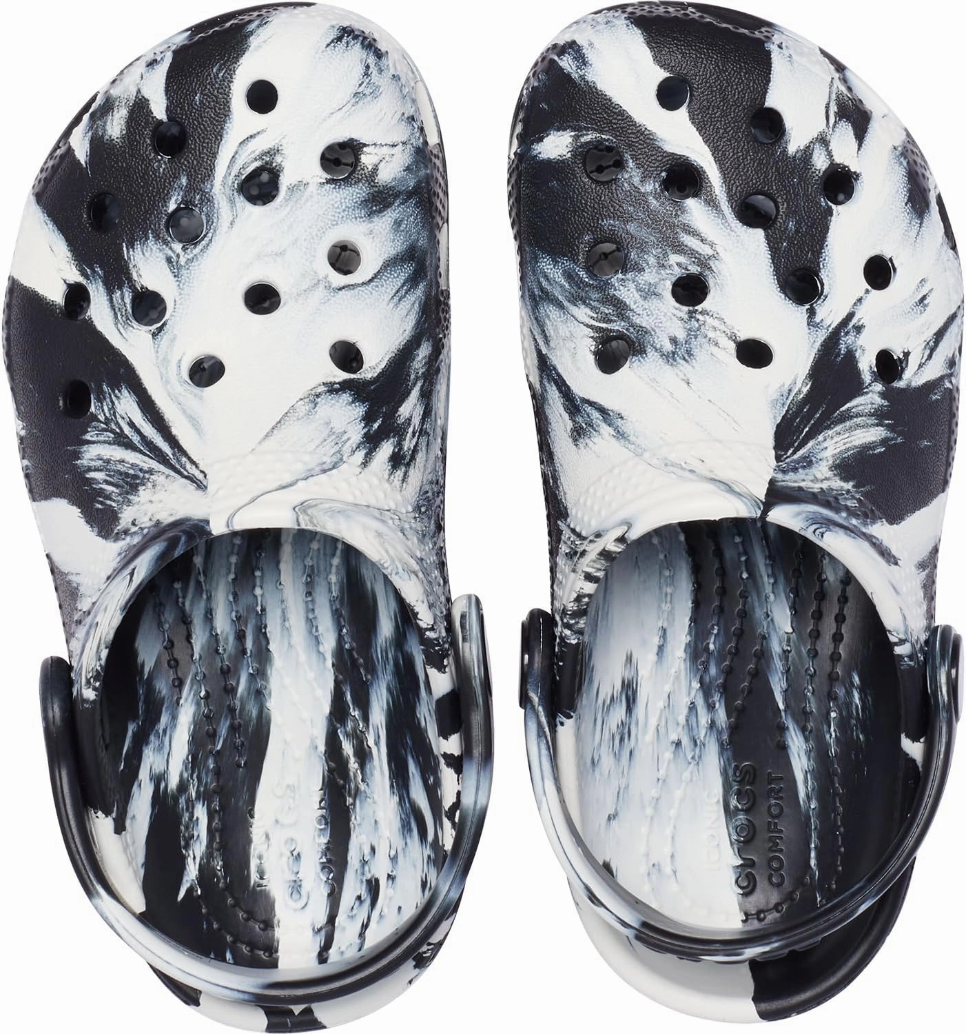 Crocs Kids' Classic Marbled Tie-Dye Clog