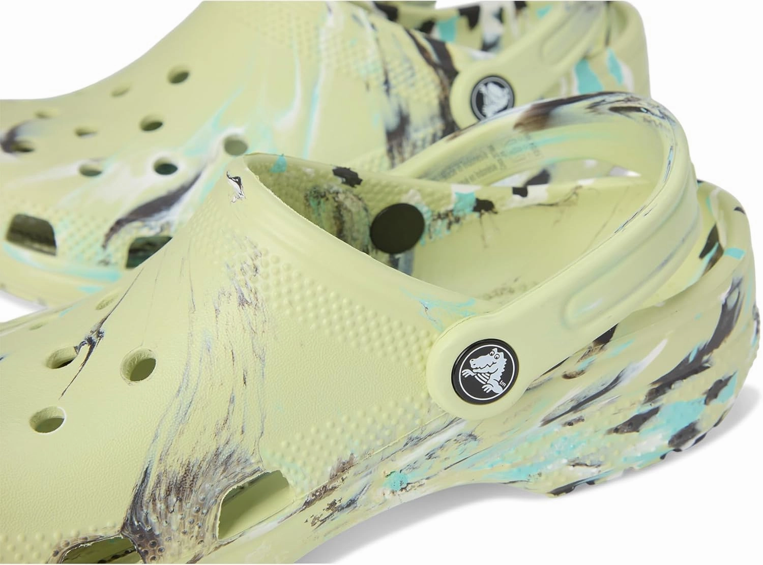 Crocs Kids' Classic Marbled Tie-Dye Clog