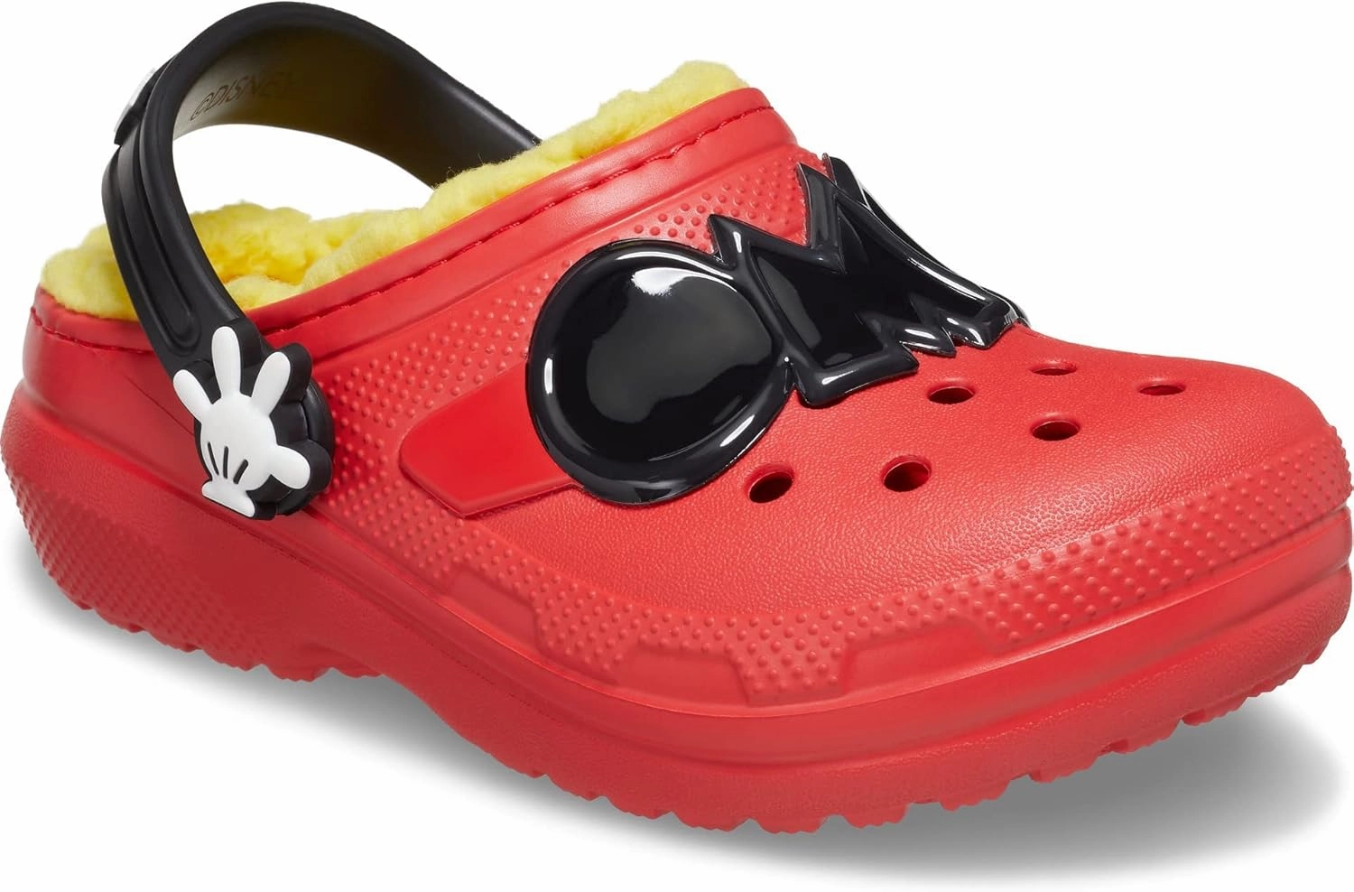 Crocs Unisex-Child Classic Lined Disney Clogs, Mickey and Minnie Mouse Shoes and Slippers