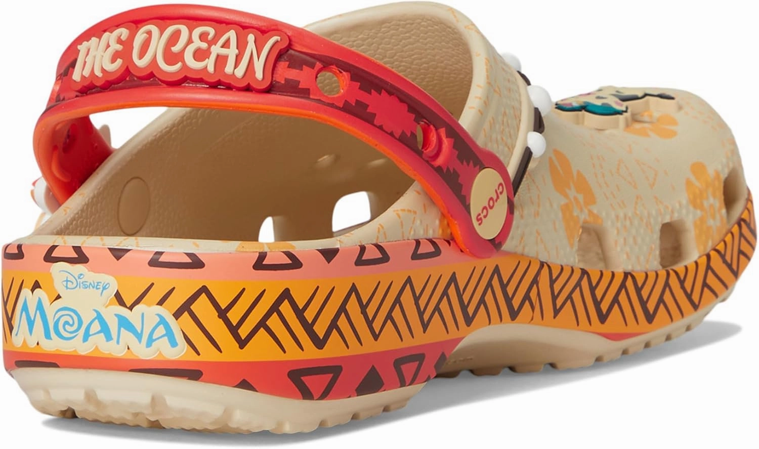 Crocs Unisex-Child Disney Moana Classic Clogs (Little Big Kid)