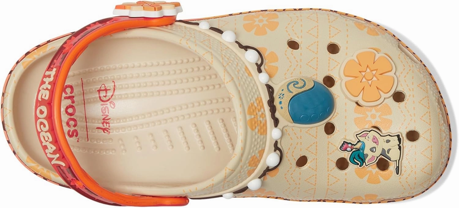 Crocs Unisex-Child Disney Moana Classic Clogs (Little Big Kid)