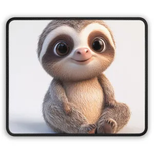 Cute Sloth Gaming Mouse Pad - Playful Design for Gamers