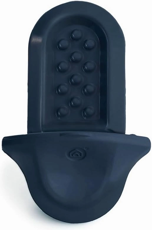 Diggs Groov Crate Training Aid for Puppies - Dog Crate Licking Toy and Puppy Training Aid - Safe, Calming Dog Enrichment Kennel Toy (Navy)