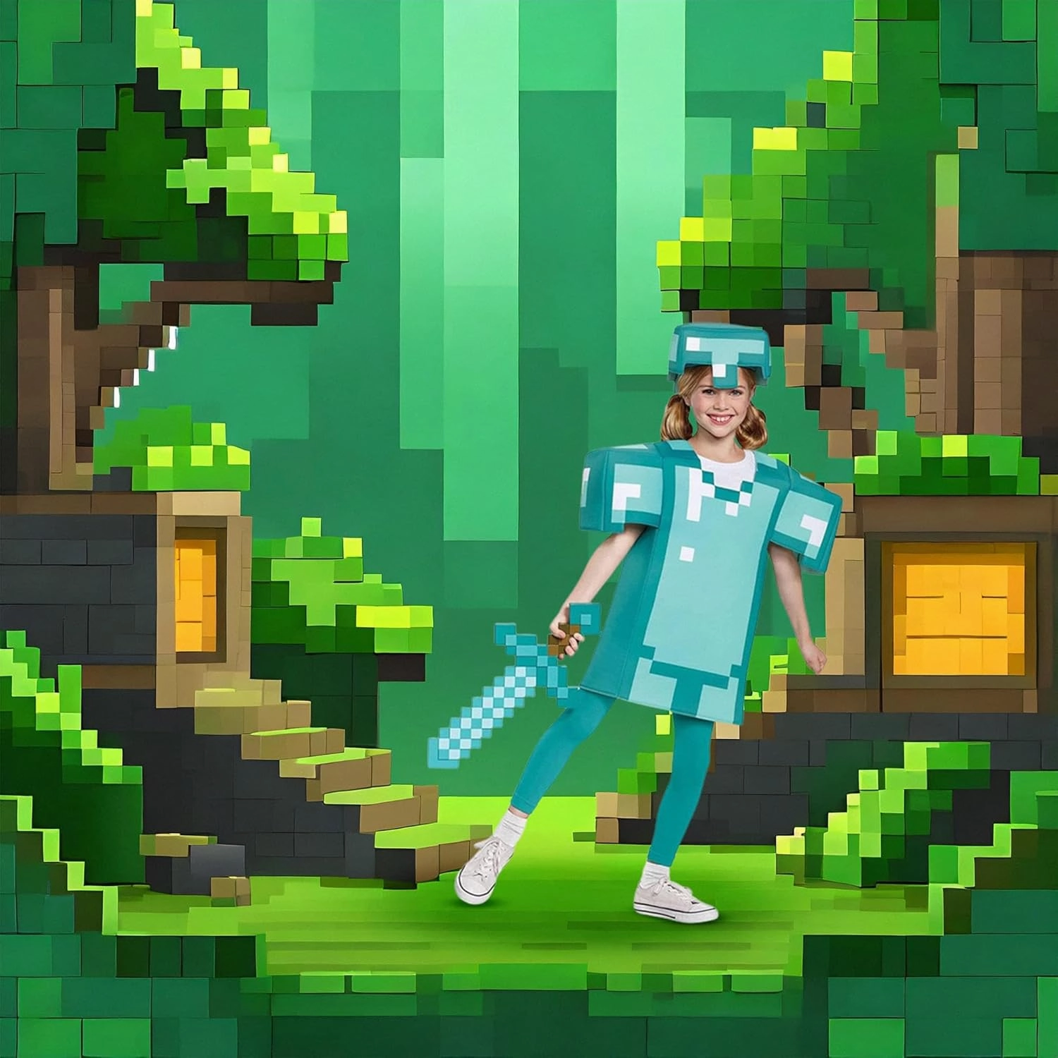 Disguise Minecraft Costume Accessory,