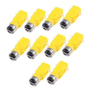 DIY Robot Motor 10pcs 3v-12v Dc Geared Motors Engine for Smart Car Mini Size Electric Motor for Rc Cars