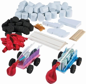 DIY Steam Car Kits - Makes 10 - STEM Educational and Science Activities for Kids