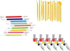 DOITOOL Kids Clay Tools Set Complete Clay Toy Kit for Children's DIY Craft Promotes Hand-on Ability and Shape Cognition