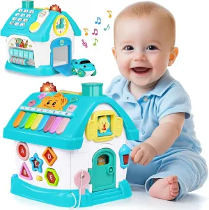 Dreampark Toys for 1  Year Old Boy Gifts: Baby Musical Toys 12-18 12 18 Months Montessori Toddler Toys Age 1-2 1-3 2-3 1st Birthday Gifts Boys Girls Toddlers 8-in-1 Multi-Functional House