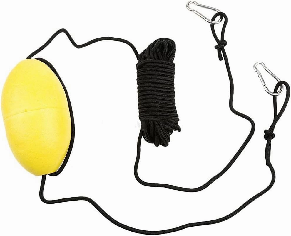 Drift Sock Sea Anchor Drogue with 30ft Kayak Tow Rope Line Buoy Ball Float Leash Sea Brake System for Marine Boat/Yacht/Jet Ski/Inflatable/Power Boat/Sail Boat