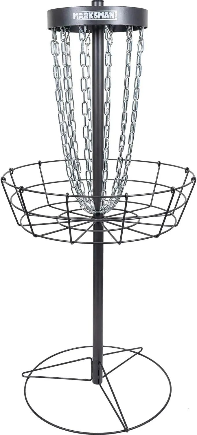 Dynamic Discs Marksman Lite Disc Golf Basket | Precision Frisbee Golf Basket | 12 Chain Portable Disc Golf Target | Easy Assembly & Lightweight
