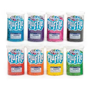 Educational Insights Pluffle® Mini 8-Pack - Sensory Bin Foam Set, No Mess Alternative to Sand Toys & Slime for Toddlers, Fun Sensory Table Filler for Home or Classroom, Gift for Kids Ages 3 