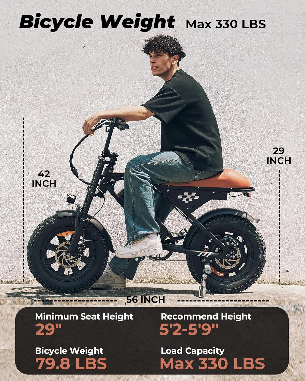 Electric Bike for Adults,16" Electric Dirt Bike with 750W Motor,22MPH 55 Miles PAS Range ebikes for Adults,UL2849 Certified 374.4WH Battery USB Charging Commute Off Road Ebike