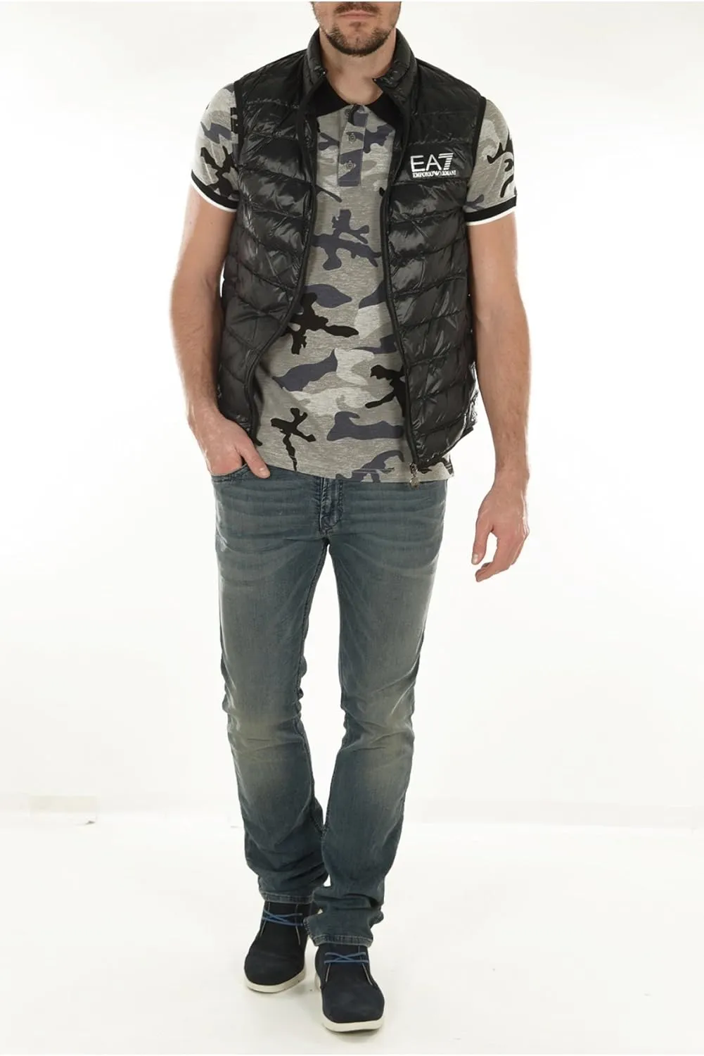 Emporio Armani Men's Train Core Down Vest