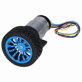 Encoder Motor Set, Smart Car Motors Controller Mini High Torsion DC6V for DIY Engine Toy for Robot Model