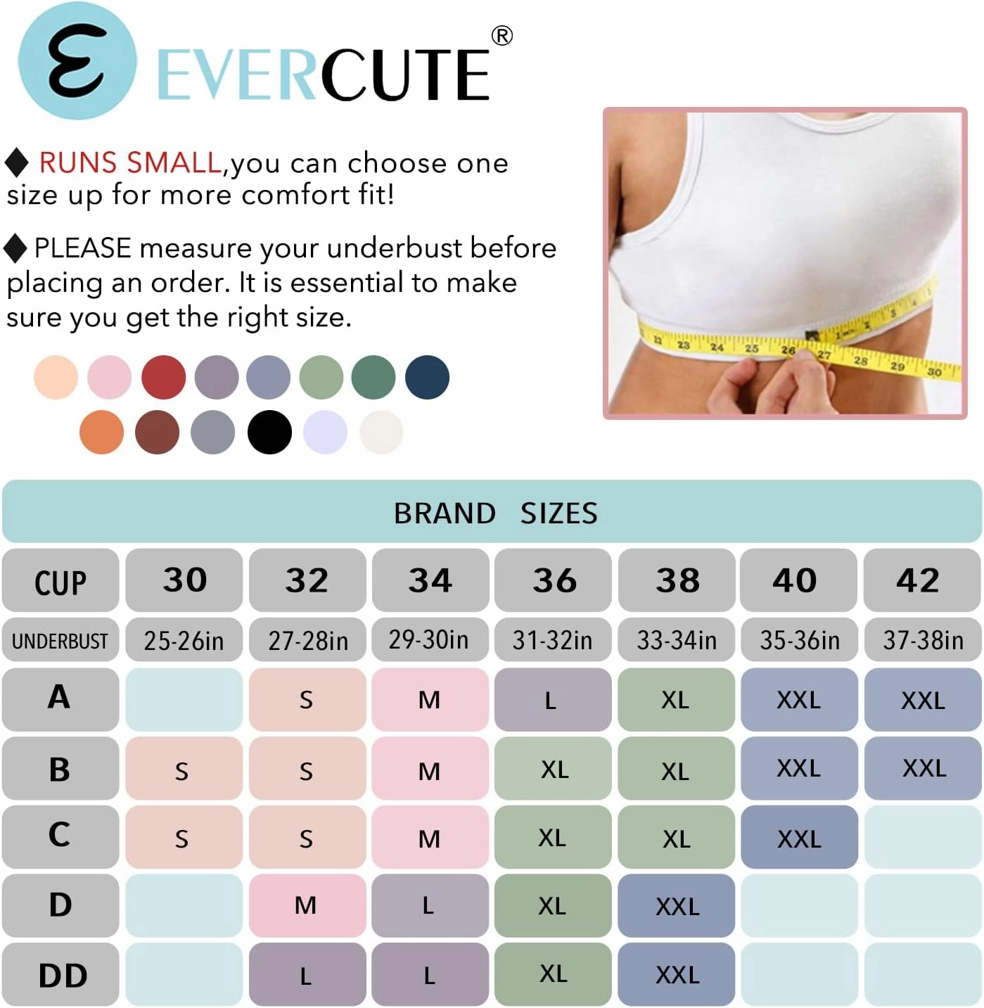 Evercute Cross Back Sport Bras Padded Strappy Criss Cross Cropped Bras for Yoga Workout Fitness Low Impact