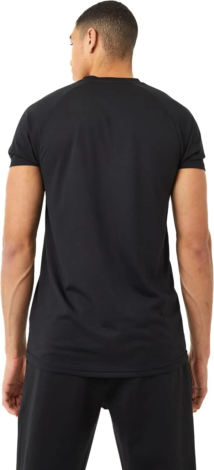 Everlast Men's Lightweight Crewneck Poly T-Shirt Navy Blue