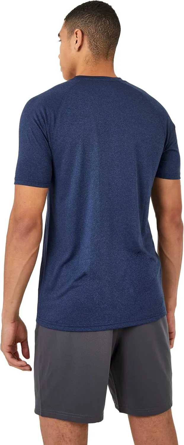 Everlast Men's Lightweight Crewneck Poly T-Shirt Navy Blue