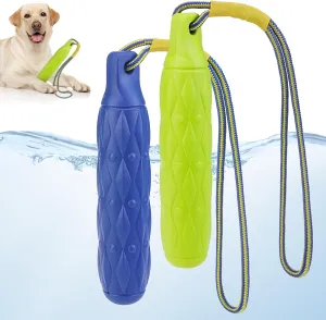 EXPAWLORER Dog Water Toys - Floating Dog Toys for Water Fetch, Stick Bumpers for Pool Lake Beach Chase, Interactive Summer Puppy Enrichment Essentials Outdoor, Not for Aggressive Breeds