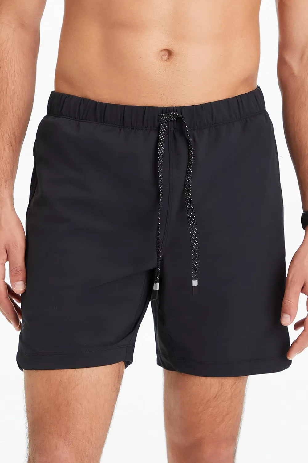 Fabletics Men's The One Short (Lined), Training, Swimming, Lightweight, Quick-Dry, Zip Pocket, Stretch Woven