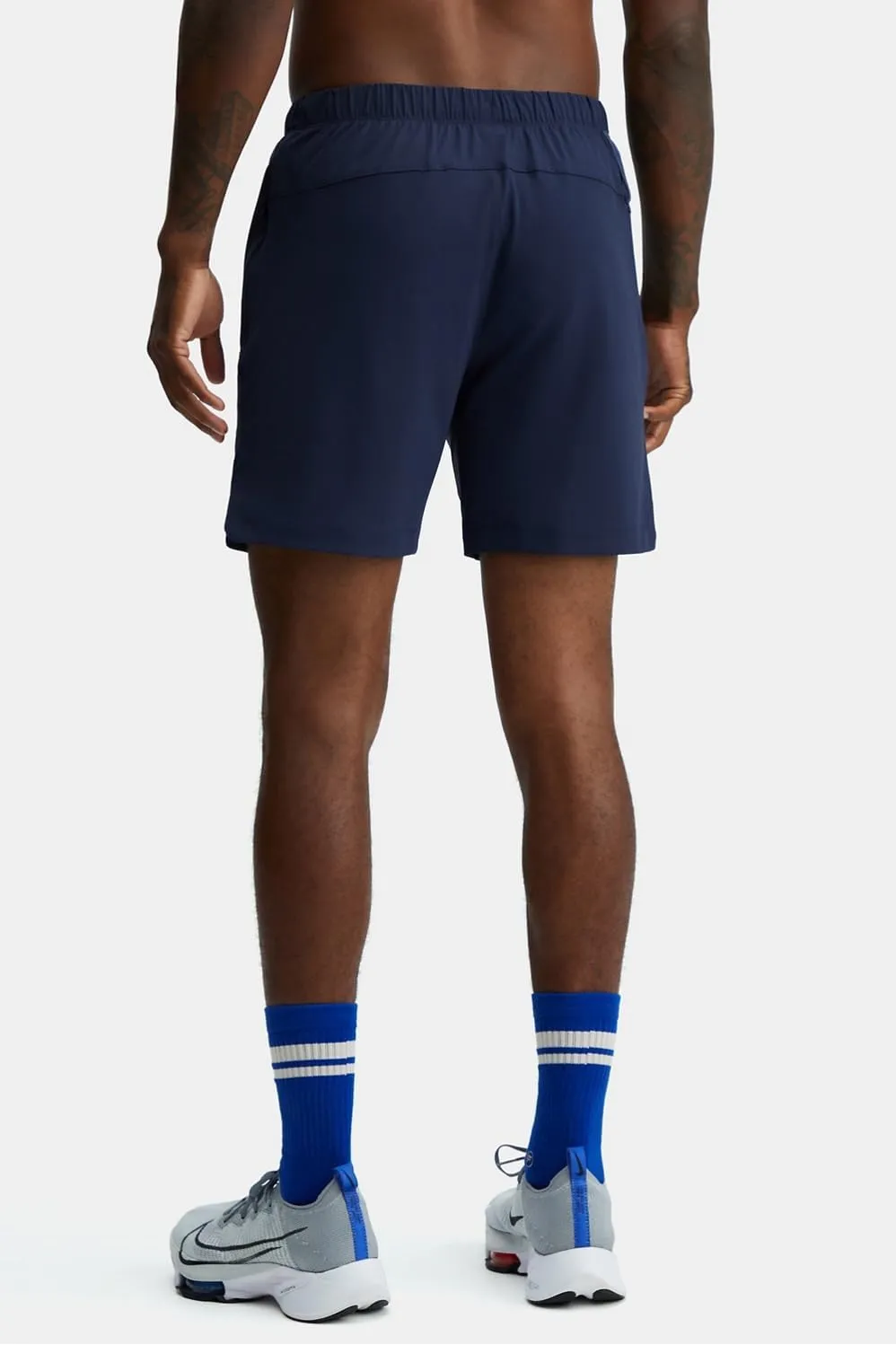 Fabletics Men's The One Short (Unlined), Training, Swimming, Lightweight, Quick-Dry, Zip Pocket, Stretch Woven