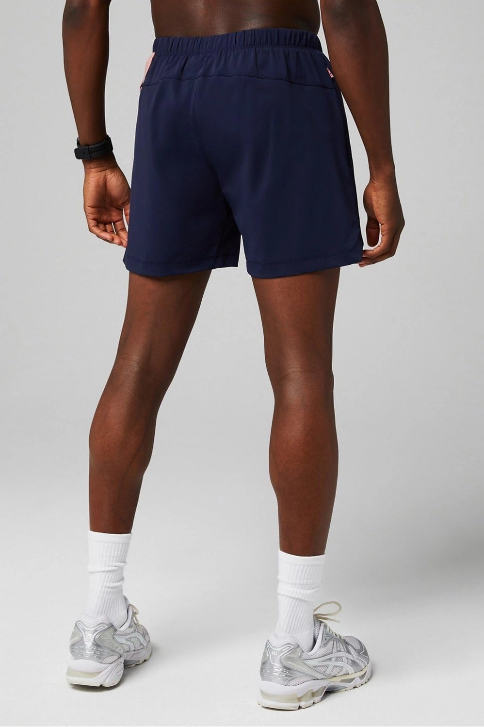 Fabletics Men's The One Short (Unlined), Training, Swimming, Lightweight, Quick-Dry, Zip Pocket, Stretch Woven