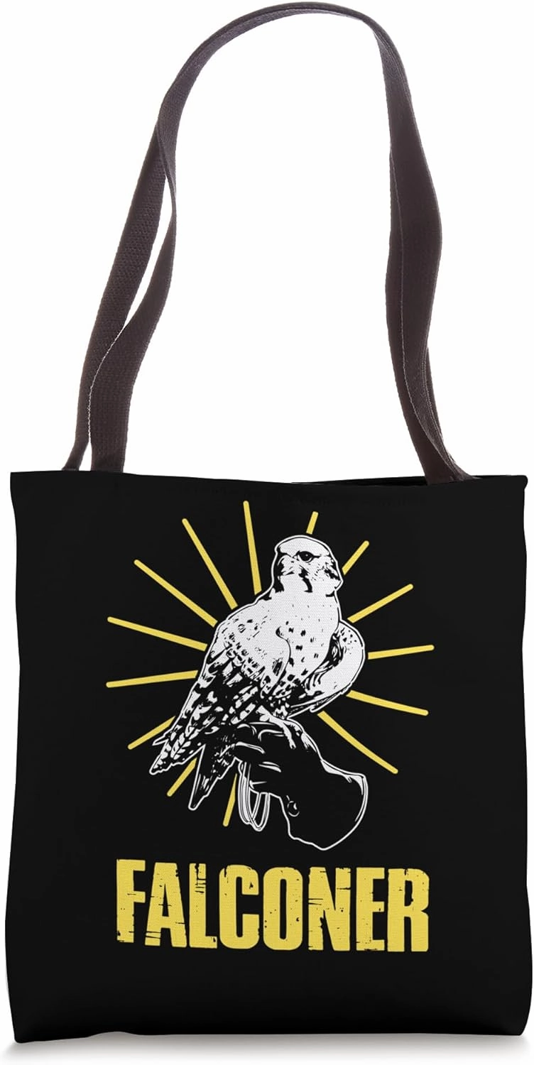 Falconer Owner Falconry Falcons Falcon Falconer Tote Bag