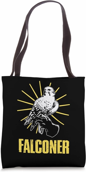 Falconer Owner Falconry Falcons Falcon Falconer Tote Bag