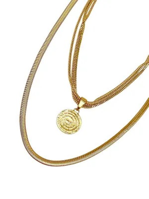 Fashion Necklace Set (2040119) - Fluffy
