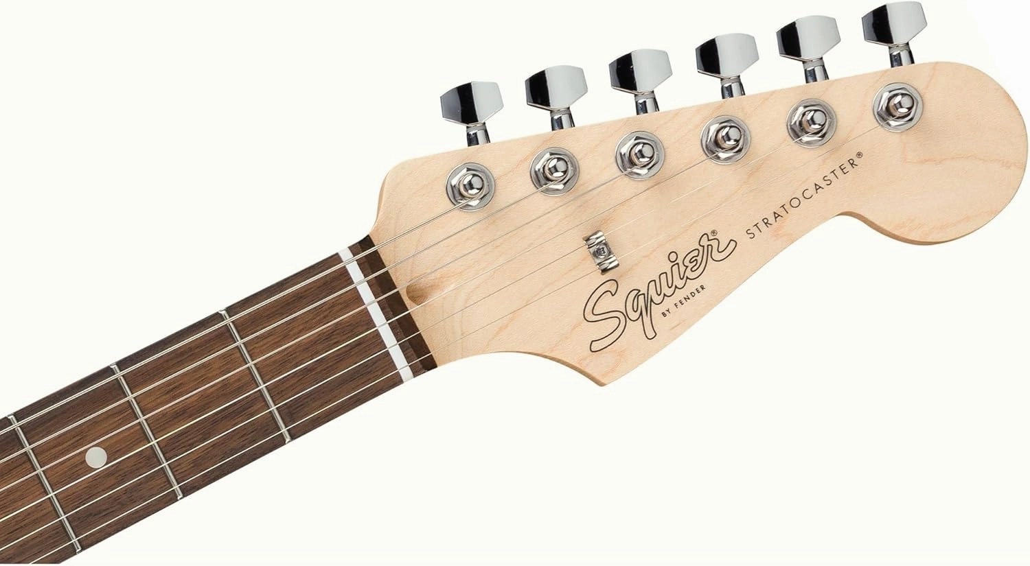 Fender Squier Stratocaster Electric Guitar - Daphne Blue Bundle with Amplifier, Gig Bag, Cable, Strap, Picks, and Austin Bazaar Instructional Video