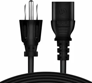FITE ON 5ft/1.5m UL Listed AC in Power Cord Outlet Plug Lead for Samick Model SXP511 Music Corporation Digital Piano SXP-511