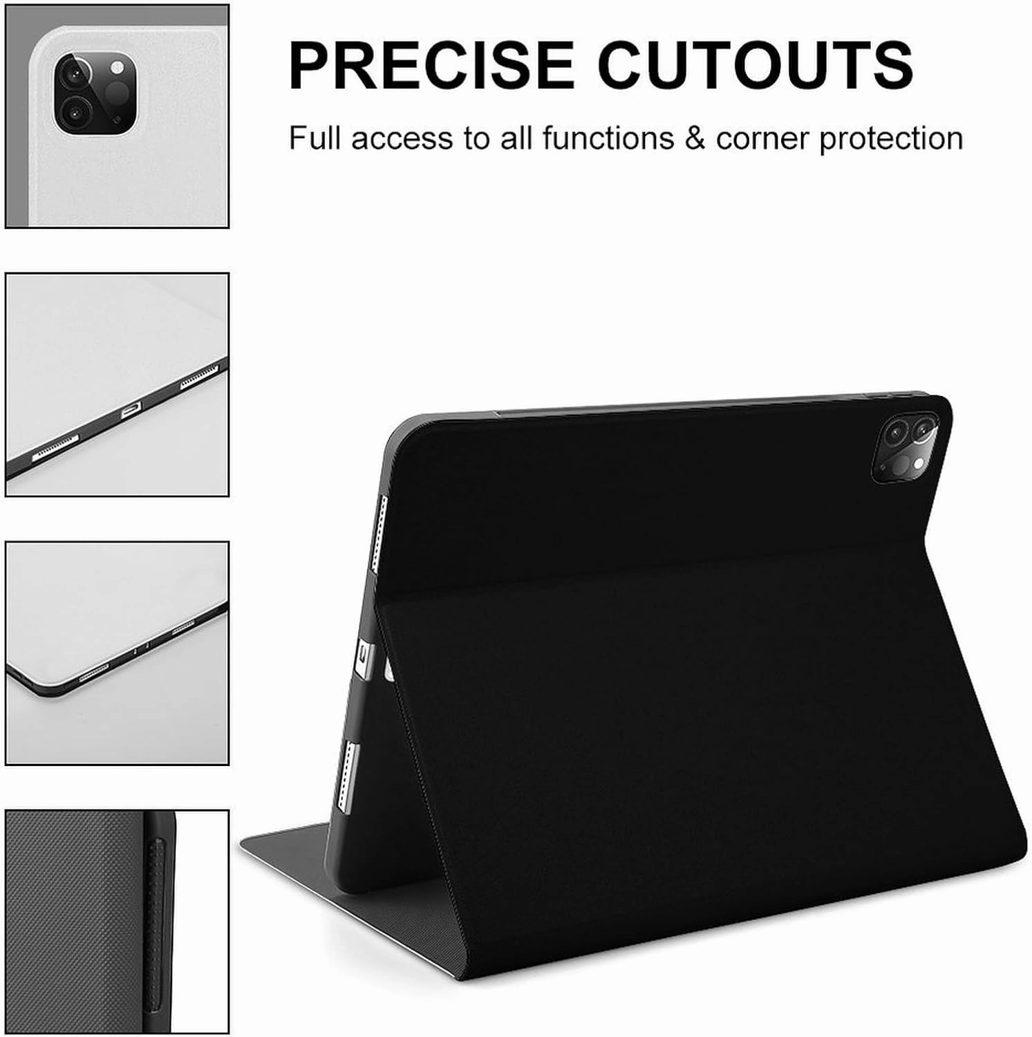 Flag Map of Croatia Cute Protective Case Compatible with iPad Pro 2020/2020/2020 Air 4/Pro2021/Air4/Air5 with Pencil Holder