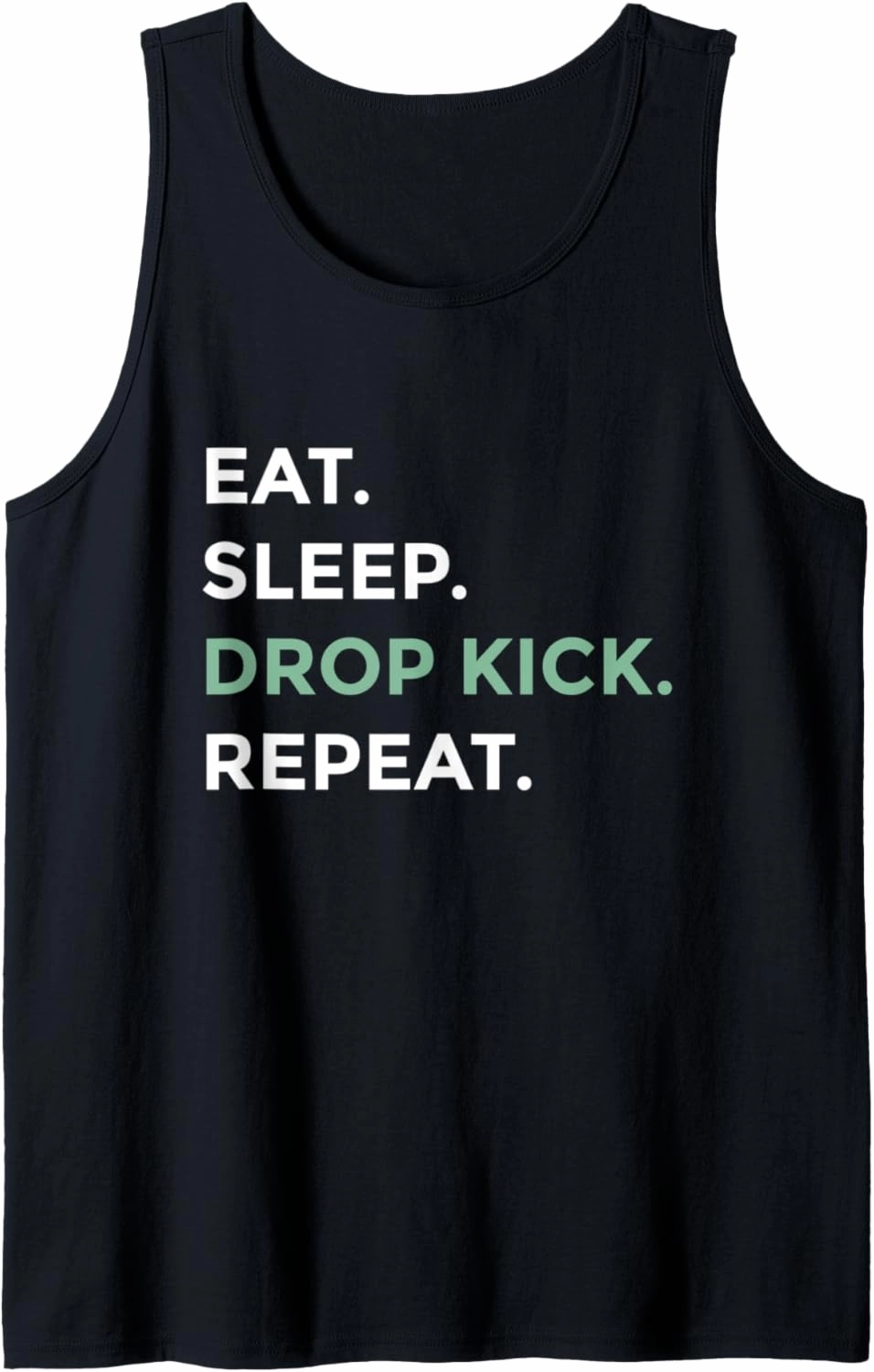 Funny Rugby Men's Boy's Rugby Player Drop Kick Gift Tank Top