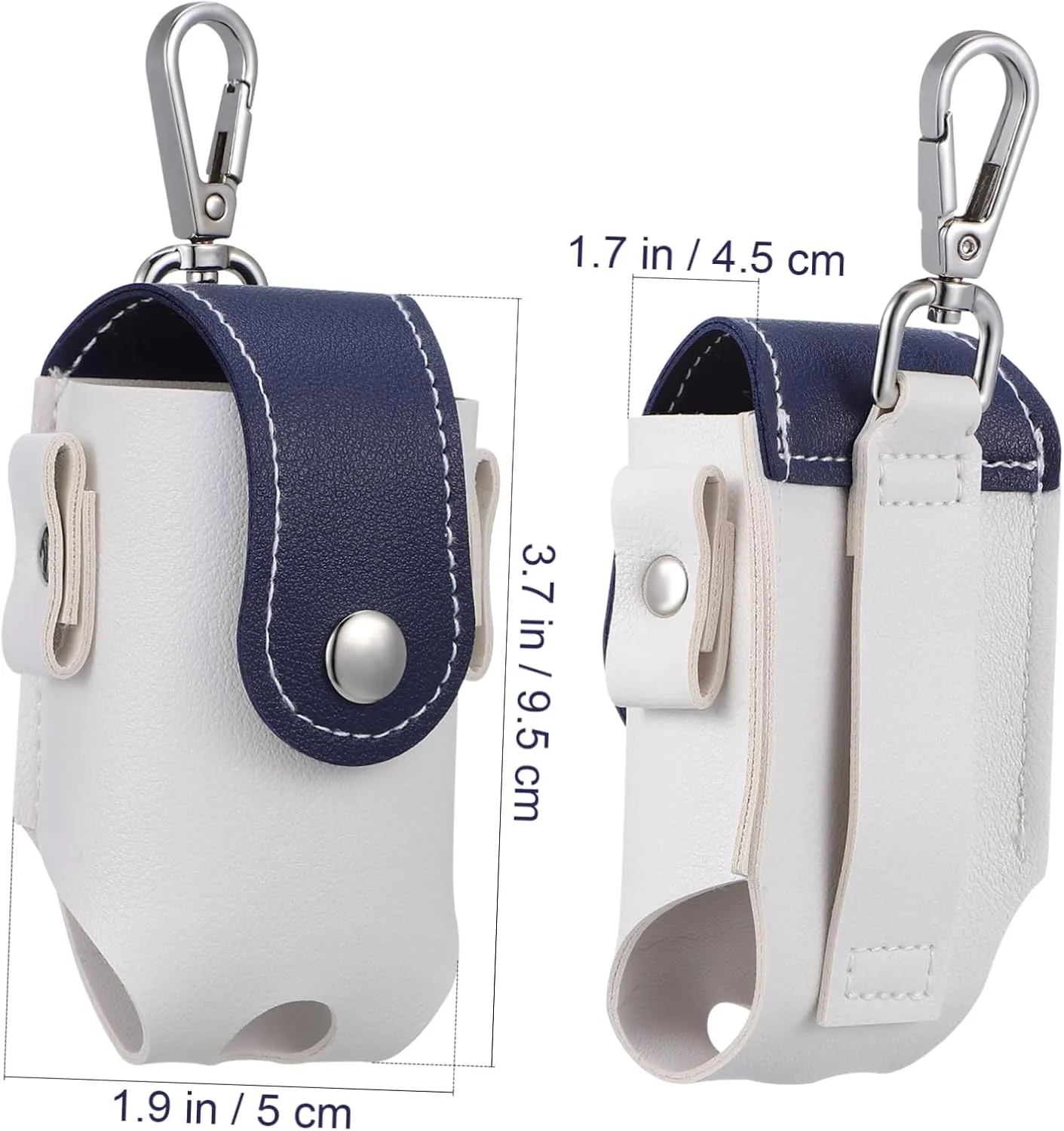 GALPADA Golf Bag Leather Case Golf Bags Small Outdoor Carry Golf Accessories Strap Pouch Golf Ball Simple Shaped