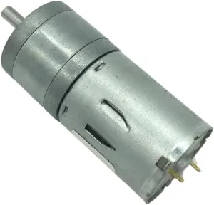 Gear Motor 12 Volt DC Micro Gearbox Reducer Low Speed Reduction Electric Motor for Smart Car Mini Tools JGA25-370 - (Speed(RPM): 6V 58rpm, Voltage(V): Package D)
