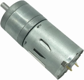 Gear Motor 12 Volt DC Micro Gearbox Reducer Low Speed Reduction Electric Motor for Smart Car Mini Tools JGA25-370 - (Speed(RPM): 12V 915rpm, Voltage(V): Package K)