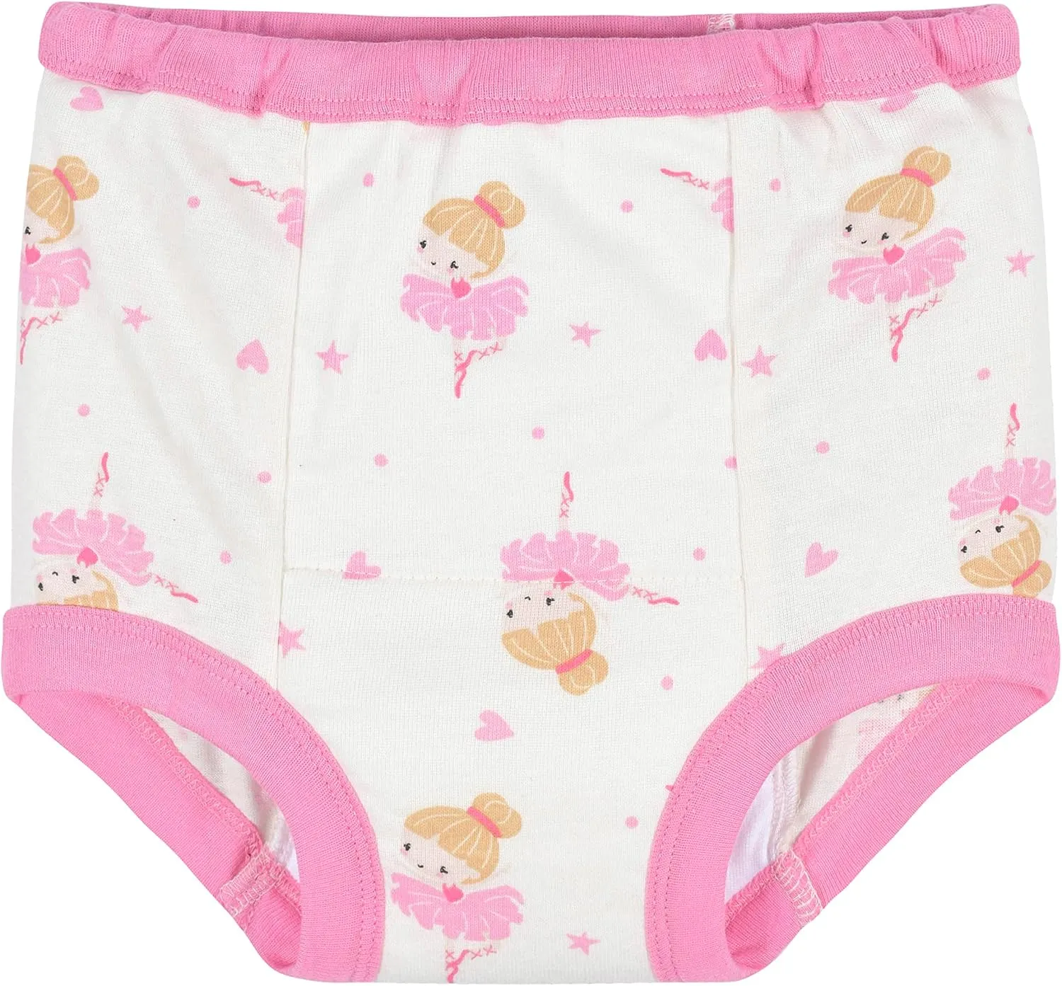 Gerber Baby Girls' Infant Toddler 4 Pack Potty Training Pants Underwear
