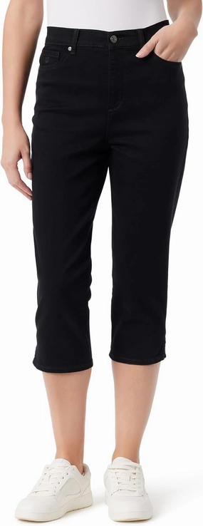 Gloria Vanderbilt Women's Amanda Capri with High Rise Straight Standard