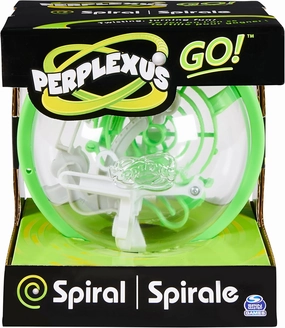GO! Spiral, Compact Challenging Puzzle Maze Skill Game, for Adults and Kids Ages 8 and up (Styles Vary)