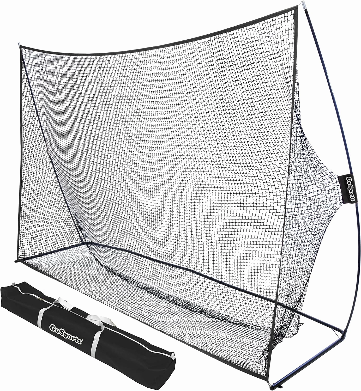 GoSports Golf Practice Hitting Net - Choose Between Huge 10 x7 ft or 7 x7 ft Nets -Personal Driving Range for Indoor or Outdoor Use - Designed by Golfers for Golfers