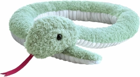 Green Plush Snake Stuffed Animal Toy, Soft Cuddly Plushie Hugger Toy for Boys & Girls, Gifts for Kids or Girlfriend, 50 Inches