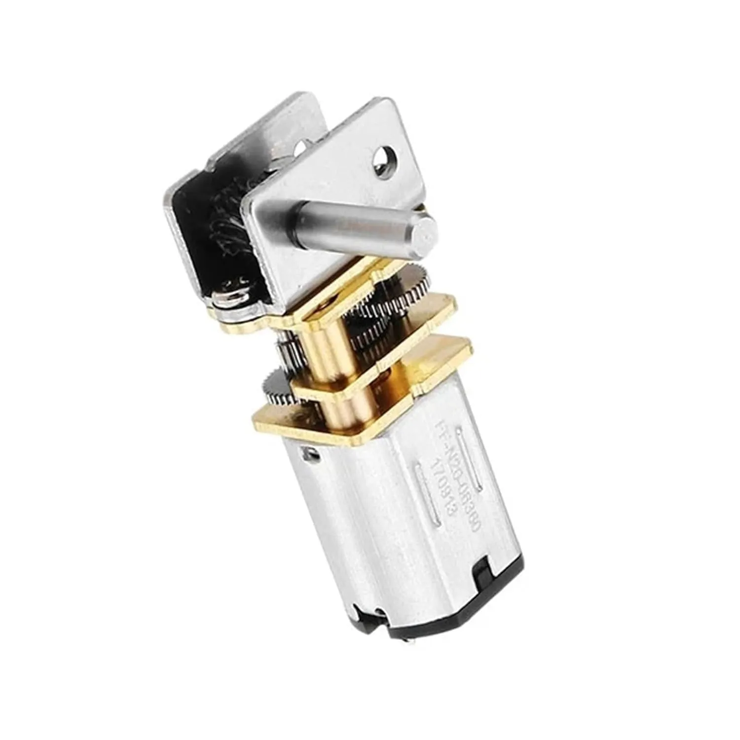 GW12N20 DC 6V 12V Worm Gear Motor Low Speed Ultra Mini Gear Box Reversible Electric Engine For Smart Car Robot 1Pcs(60rpm,12V)