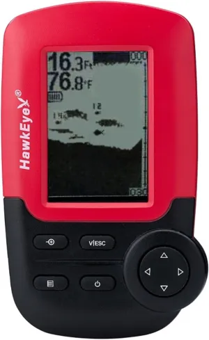 HawkEye FishTrax 1X Portable Dot Matrix Fish Finder