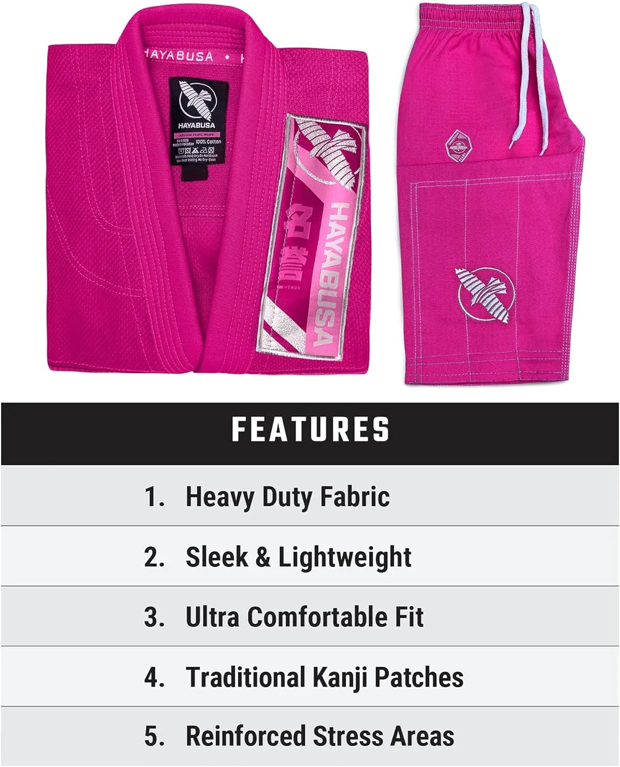 Hayabusa Ascend Lightweight Jiu Jitsu Gi Kids
