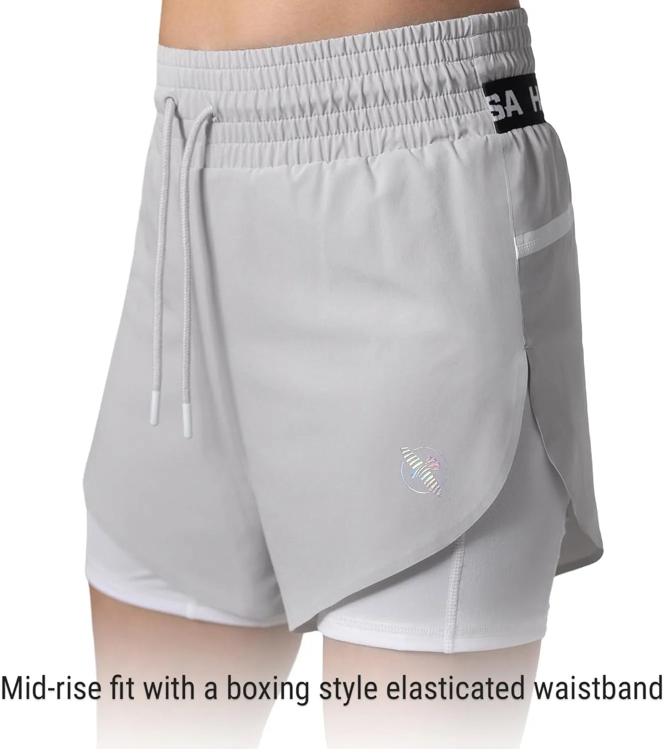 Hayabusa Women's Mid Rise Layered Shorts