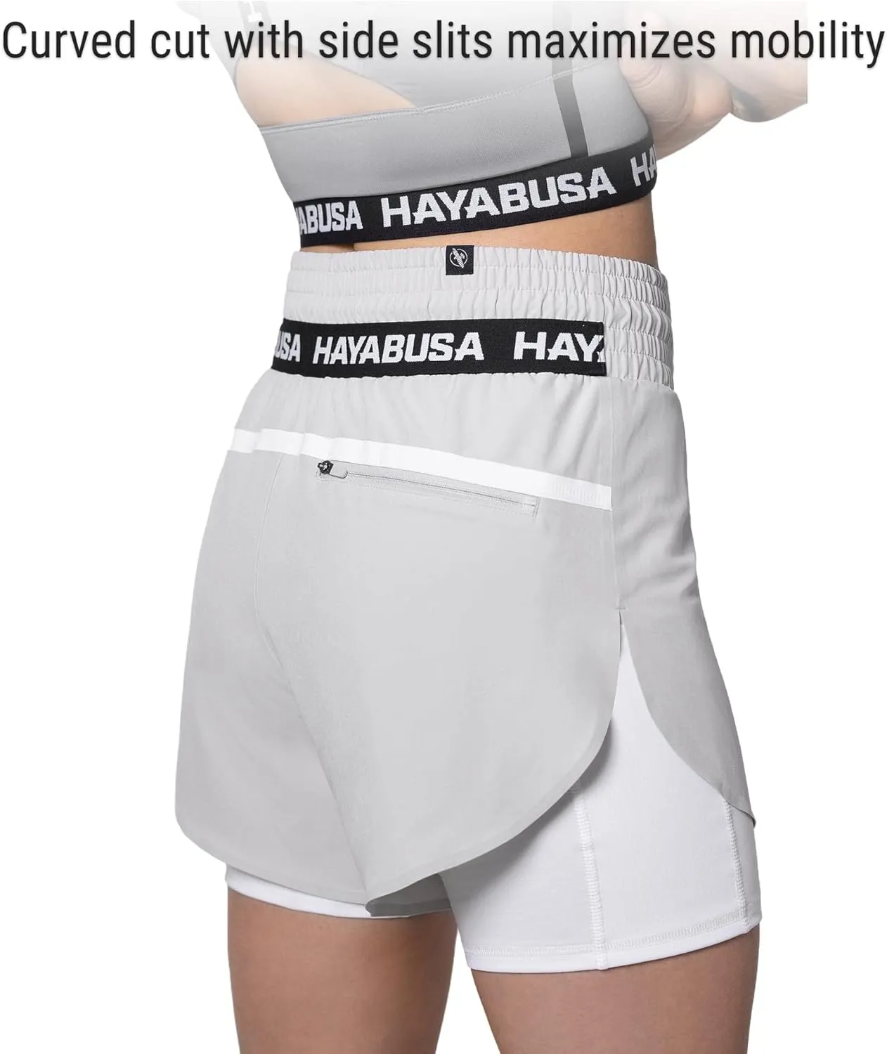 Hayabusa Women's Mid Rise Layered Shorts