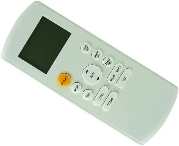 HCDZ Replacement Remote Control for MrCool DIY-24-HP-230A DIY-24-HP-230AE DIY-24-HP-230B16 DIY-36-HP-230A A-12-HP-230B-MS DIY-18-HP-230B16 Smart Ductless Mini Split Air Conditioner