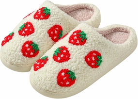 Heart Slippers for Women Men Cute Couple Soft Warm Non Slip House Shoes Bedroom Slippers